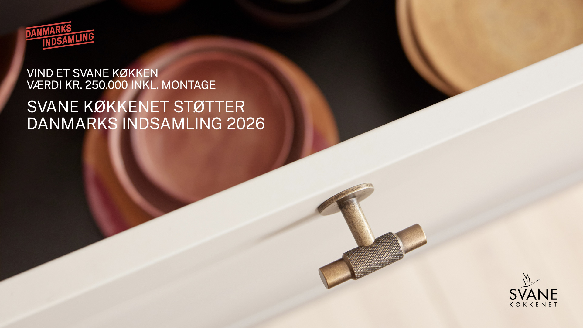 Svane Køkkenet støtter Danmarks Indsamling 2026